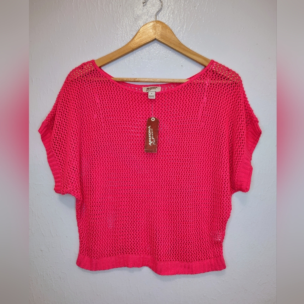 Arizona Jean Company Pink Knit‎ Top